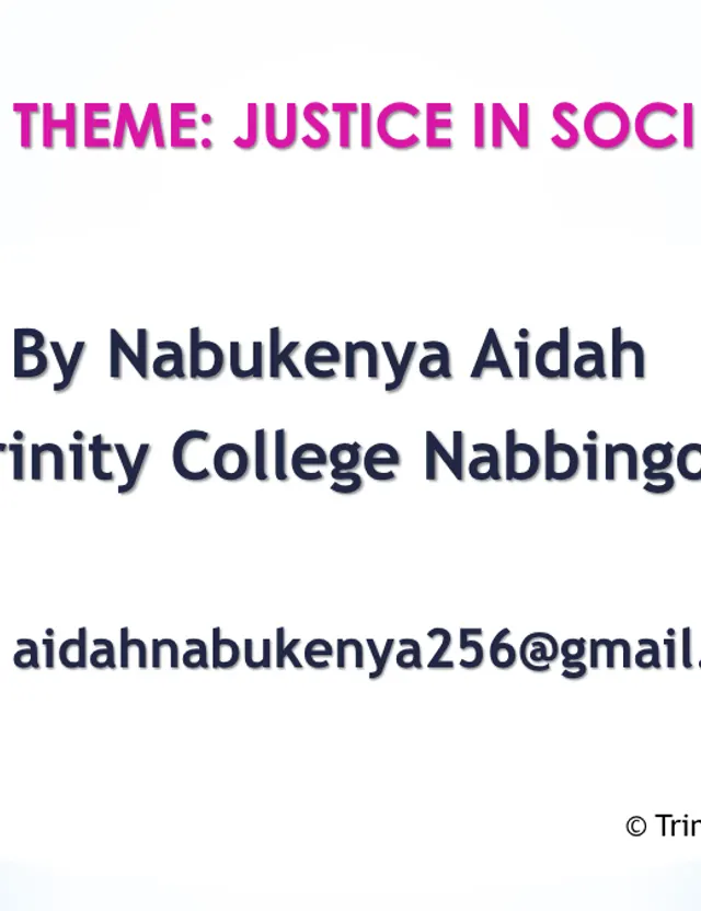Cover of Senior 2 Christian Religious Education: Justice in Society (S2 Religious Education Notes)