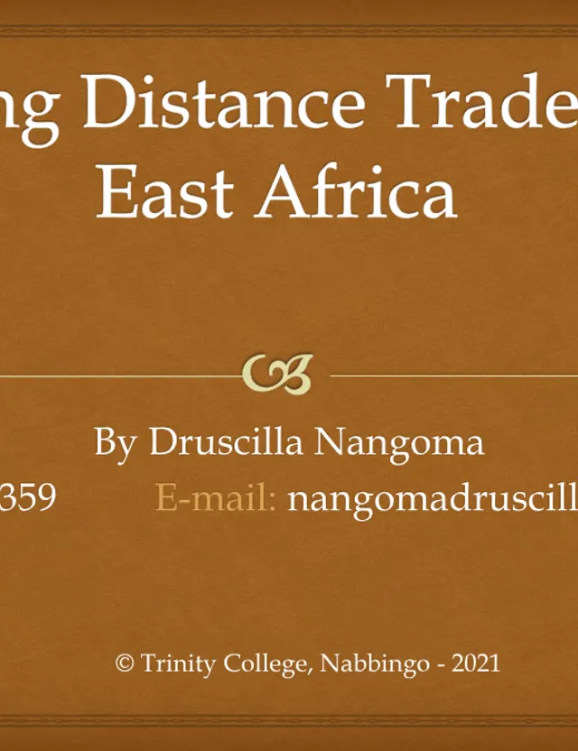 Cover of S2 History: Long Distance Trade in East Africa (S2 History Notes)