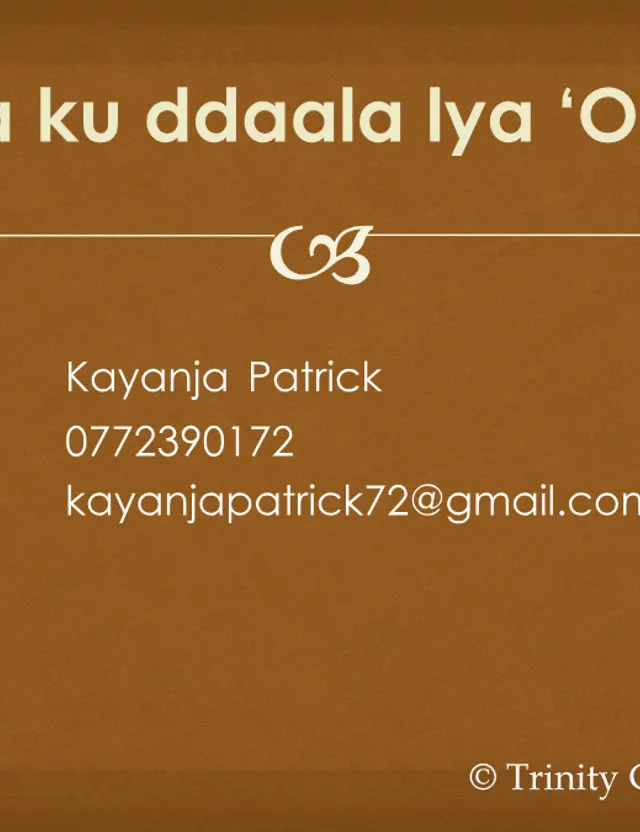 Cover of Luganda Literature: Introduction to Studying Mbayiwa (S2 Luganda Notes)