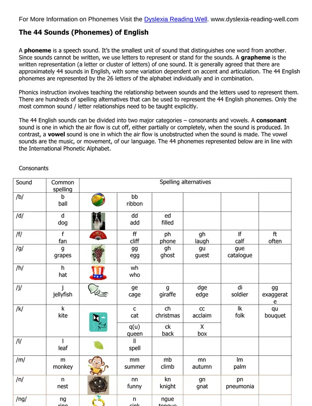 Cover of The 44 Sounds (Phonemes) of English (Baby English Notes)