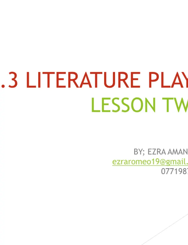 Cover of S3 Literature Lesson Two: The Merchant of Venice, Act One Review (S3 Literature Notes)