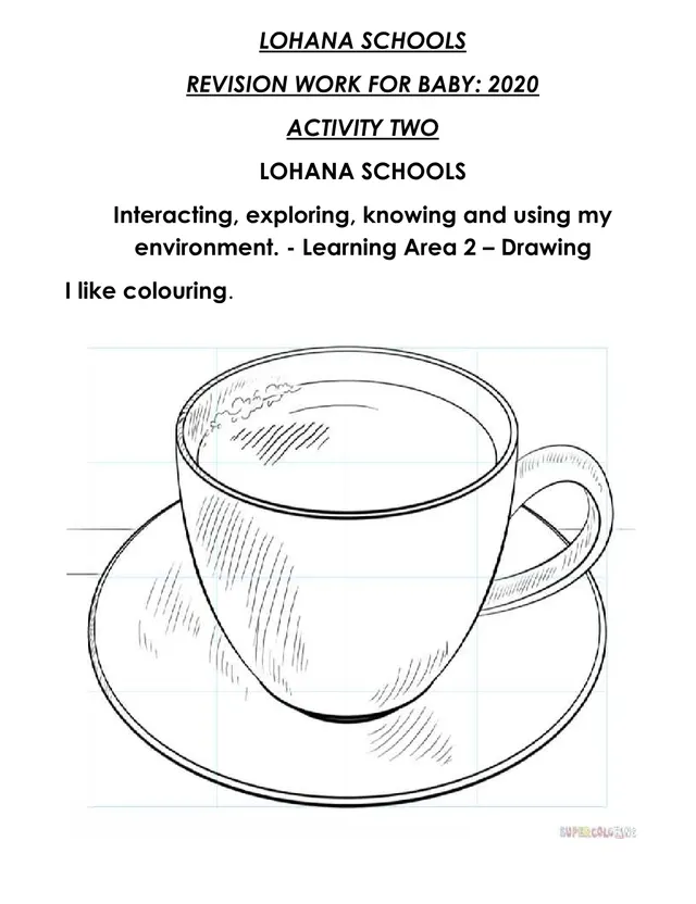 Cover of Lohana Schools Baby Class Revision Work Activity Two 2020 (Baby English Holiday Package)