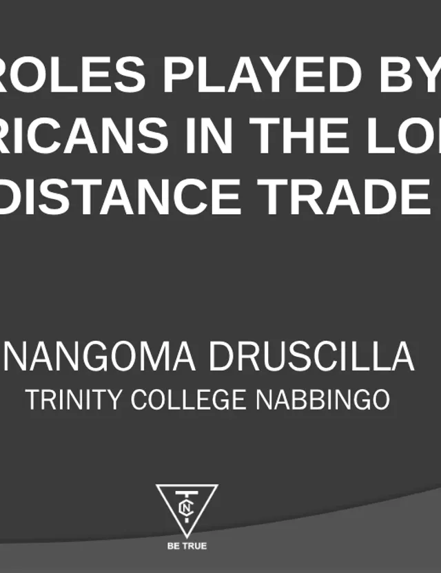 Cover of S2 History: Roles Played by Africans in Long-Distance Trade (S2 History Notes)