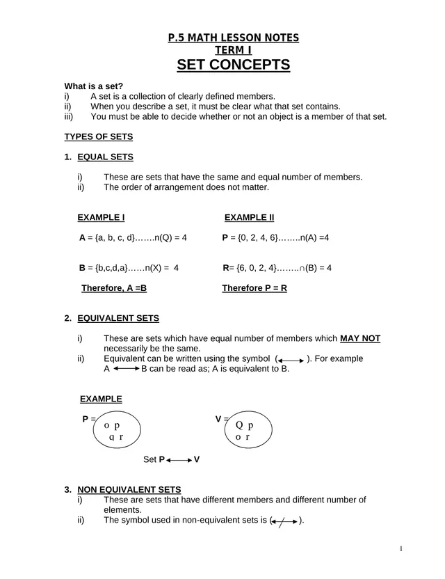 Cover of Primary 5 Mathematics Lesson Notes: Terms I, II and III (P5 Mathematics Notes)